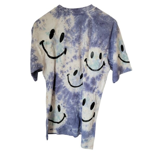 Unisex SMILEY MARKET Chinatown Tee T-Shirt NWT M Shibori Tye Dye - Picture 3 of 3